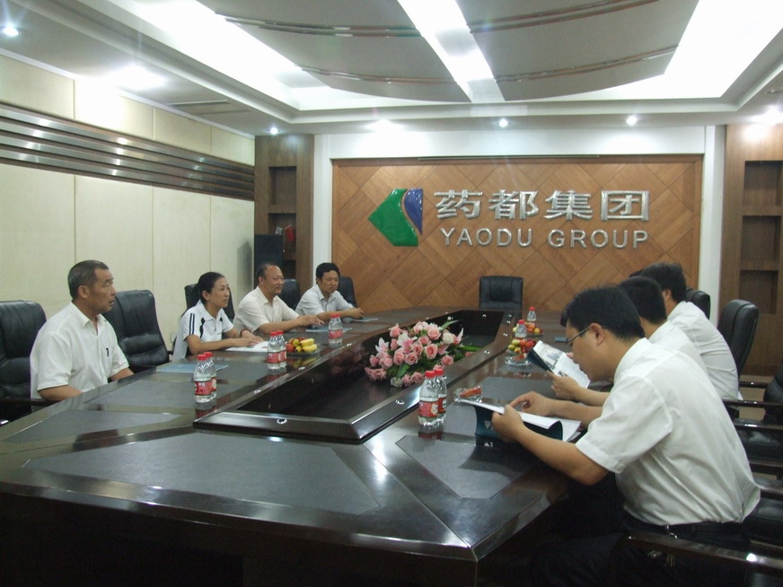  供電公司領導來我公司調研